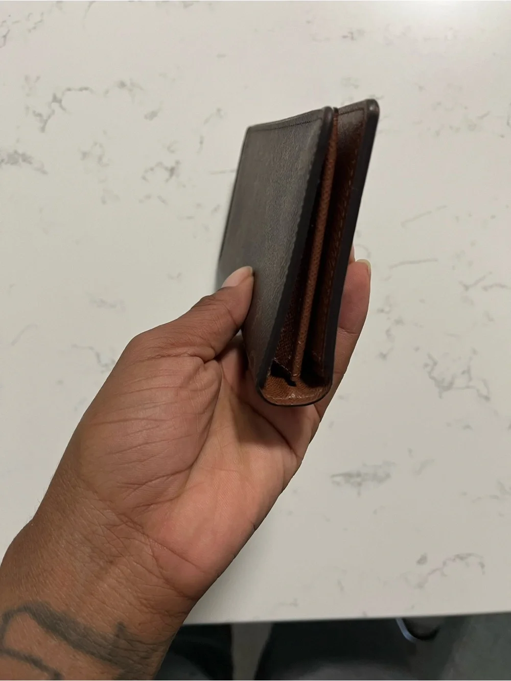 Louis Vuitton Brown Monogram Long Wallet